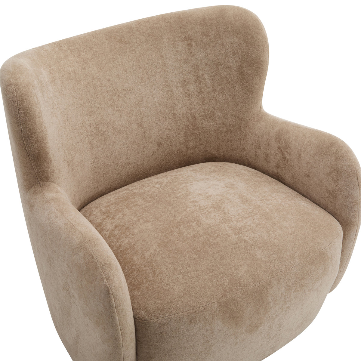 Reshami Wing Back Fabric Upholstered Accent Chair